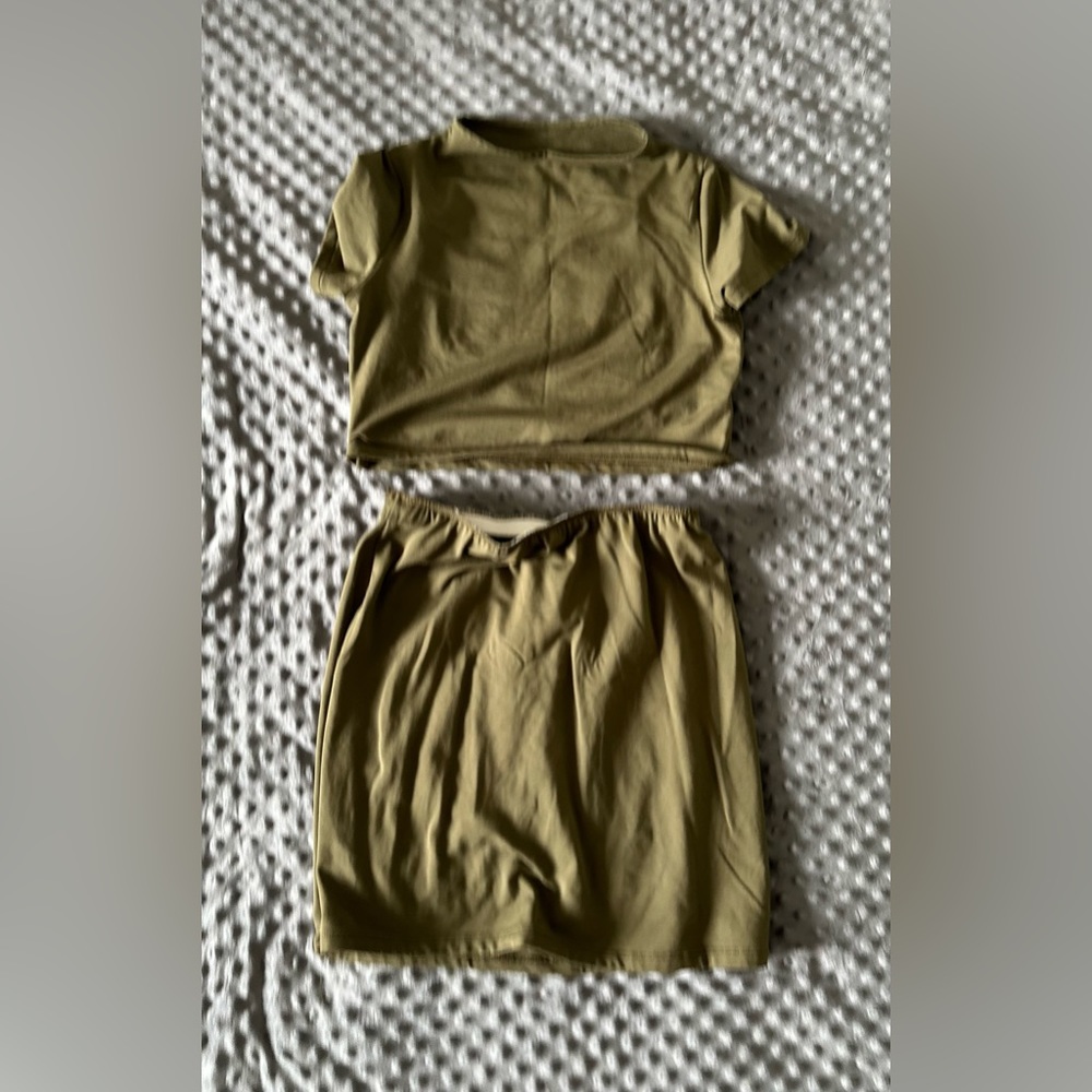 Bodycon Skirt 2pc set